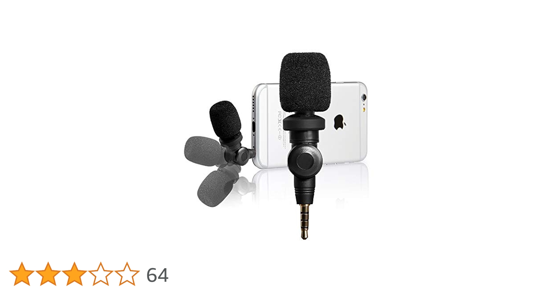 Amazon | Saramonic SmartMicミニコンデンサースマートフォン用