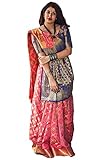 Anantdiva Women's Banarasi Patola Silk Saree without Jalar Lace - Indian Wedding Fancy Party Wear...