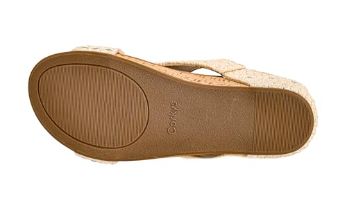 Image of Corkys Footwear Volta Wedge - Chic Elegance Meets All-Year Comfort with a 2-Inch Cork Heel and Marshmallow Insole for Stylish Everyday Wear and All-Day Comfort