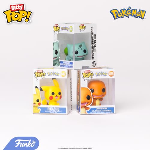 Pack de 4 figurines Funko Bitty Pop Pokémon Pikachu - vue 9