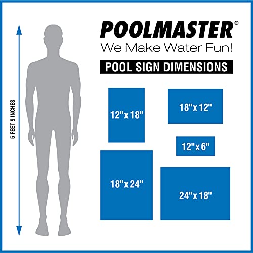 Poolmaster Cartel para Piscinas Residencial o Comercial miniatura 3