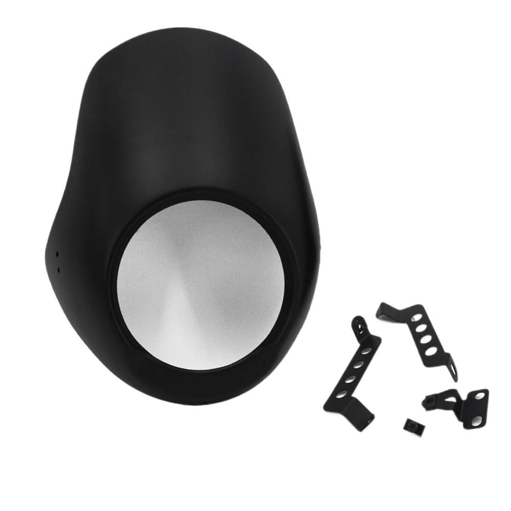 Moto Saut de Vent Couvercle de Pare-Brise de Phare Rond de Moto pour Hyosung GV125S GV300S, carénage d'écran en Plastique ABS