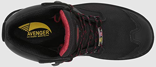 Image of FSI FOOTWEAR SPECIALTIES INTERNATIONAL Men's 7581 Hammer 6 inch Black Carbon Toe Waterproof Puncture Resistant Work Boots