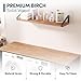 AllForWood Solid Wood Butcher Block Countertop, Butcher Block Table Top for DIY Washer Dryer/Island/Kitchen Countertop (Birch Wood - Unfinished, 48''L x 25''W x 1.5''Th)