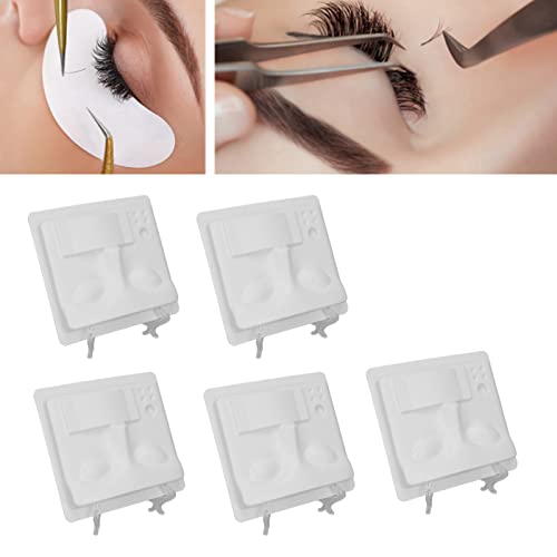 DEWIN Practice Lashes, Eyelash Extension Training Kit Natural Practice 5 Pcs Holder for Eyelash Extensions Tray for beginners - Image 3