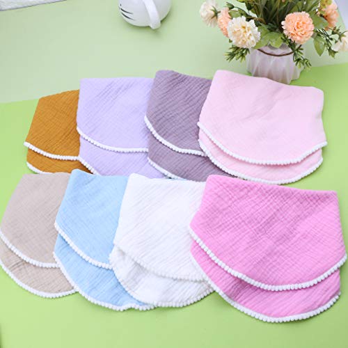 WOWOWO Bavaglino per Neonati Panni per rutto in