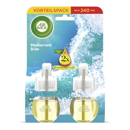 Air Wick Duftstecker Nachfüller DUO – Duft: Mediterrane Brise...