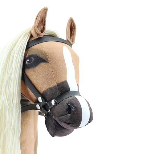 Haasenstrauch Sweety Toys 14330 Stehpferd zum Reiten- Plüschpferd Reittier Keine Montage erforderlich