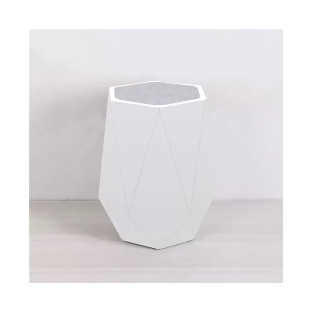 GELASIGE Flower Pots Desktop Diamond-shaped Flower Pot Floor-standing Succulent Plant Potted Decoration Ornaments Flower Pot Outdoor Flower Pots(C)