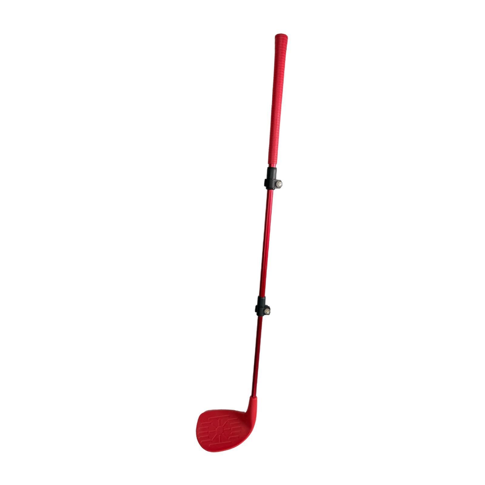 Oshhni Golf Wedge Golf Chipper Club für Anfänger und Profis, Golfschläger Golf Club Leichte Teleskop-Trainingshilfe zum Spielen für Herren & Damen, Rot