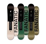 【即納】23-24 ACE ファナティック エース グラトリ ラントリ フリースタイル 日本正規品 メンズ レディース スノーボード 板単体 キャンバー (143cm, KHAKI)