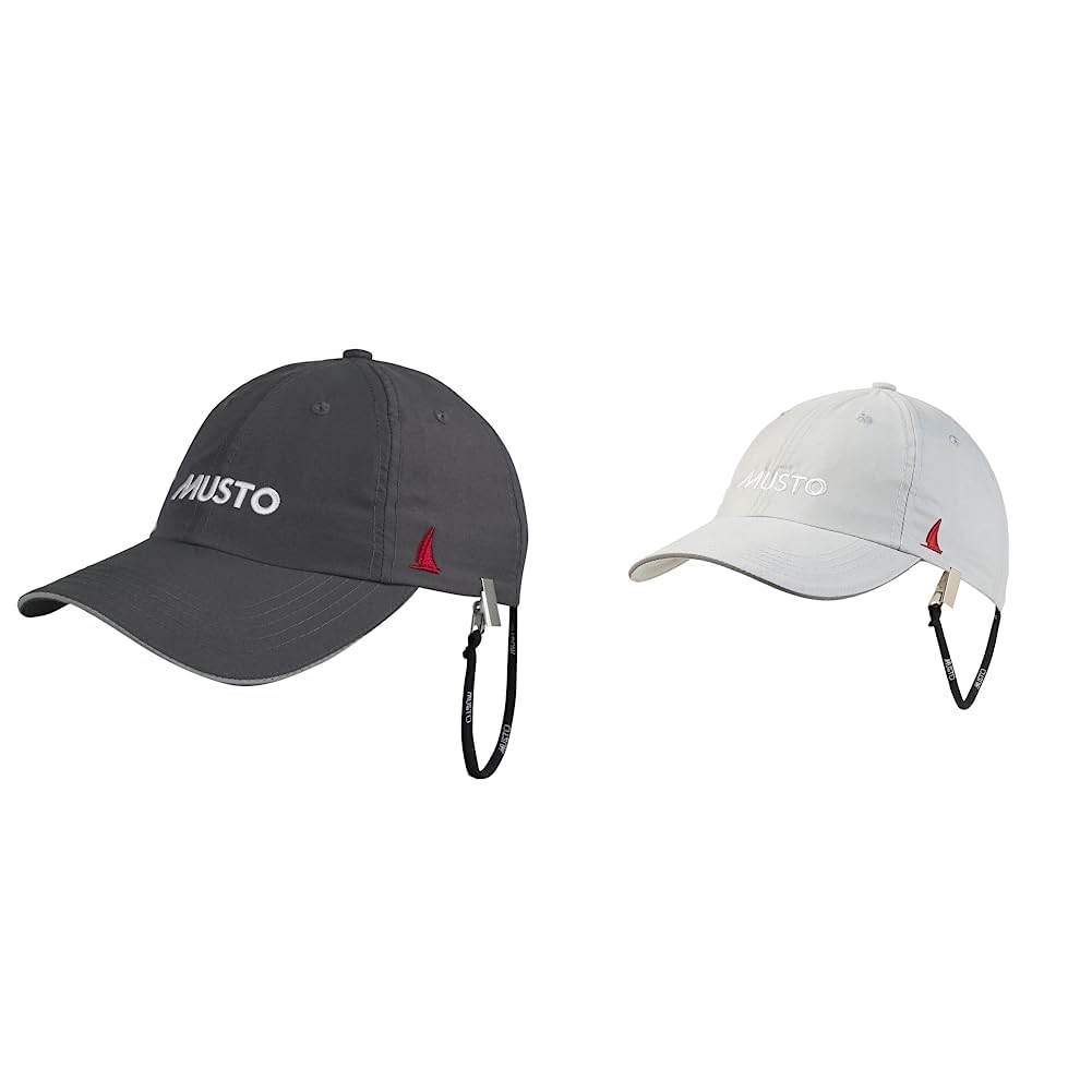 Musto Unisex Essential Fast Dry Crew Cap, 965 Charcoal, One Size UK