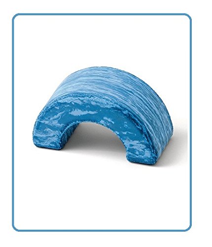 SISSEL Head Align Dynamic Kopfstütze + Pilates Roller Pro: Ø 15 cm, 90 cm lang | Pilates-Set | Faszien-Training | blau