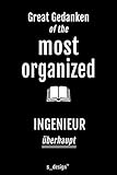 Notizbuch für Ingenieure / Ingenieur / Ingenieurin: Originelle Geschenk-Idee [120 Seiten liniertes blanko Papier]