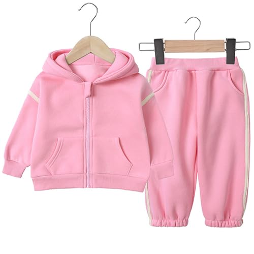 Zip Up Hoodie Boys'Tracksuits Fleece Lounge Sweatsuit Hoodies And Sweatpants Clothes Set For Toddler Fall Winter Clothes4