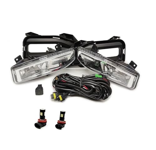 Phares antibrouillard LED Nissan Leaf ZE1 2017-2022 cadre de grille de remplacement