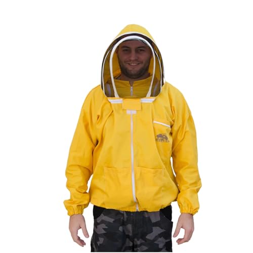 Imkerjacke mit Hut und Schleier, Köper (4XL)