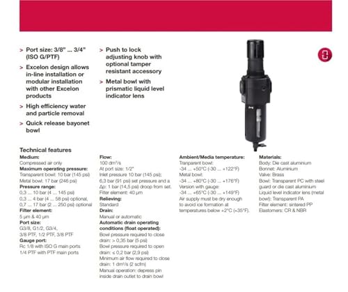 Électrovanne B74G-4AS-995 haute précision pour régulation de pression et cylindre - 3