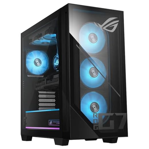 ASUS ROG G700 (2026) Gaming Desktop PC, Intel® Core™ Ultra 7 265KF Processor, NVIDIA® GeForce RTX™ 5070Ti, 1TB M.2 NVMe™ PCIe® 4 SSD, 32GB DDR5 RAM, Windows 11 Home, G700TF-PB776Ti