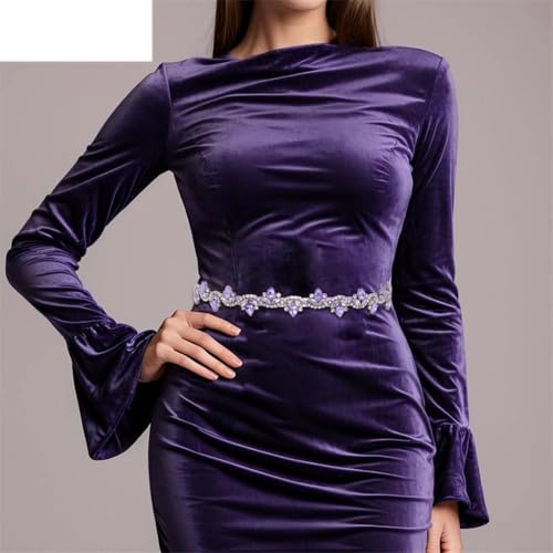 Bridal Belt Rhinestones Belt Party Important Events Women's Waist Jewelry Thin Bridesmaid Accessories2