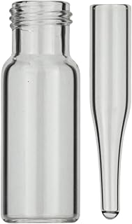 MACHEREY-NAGEL 702177 Pre-Assembled Insert for Vial, N9, Conical, 11.6 x 32mm, with Pre-Assembled Glass Insert (Pack of 100)