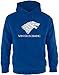 EZYshirt® Game of Thrones | Winter is Coming | Schattenwolf Herren Hoodie