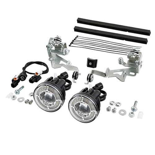ZSHYTWE Faros Delanteros Moto Kit Luces Antiniebla LED Transparentes Motocicleta para Goldwing para GL1800 1800 2018-2024 Faro Conjunto Faro