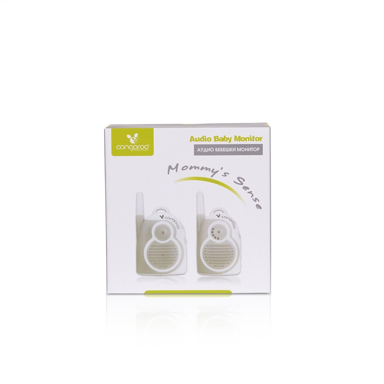 Canguro baby monitor Mommy's Sense fino a 1,3 km 2 canali indicatore di batteria, colorazione:beige