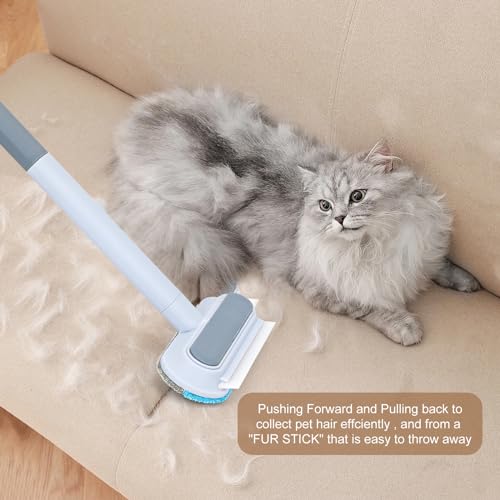 Image of Generic Multi-Functional Pet Hair and Window Cleaner, Blue, MC001
