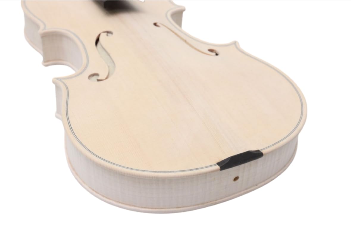 Violino 4/4 professionale fatto a mano in abete rosso acero fiamma, pezzo unico (acero fiamma)