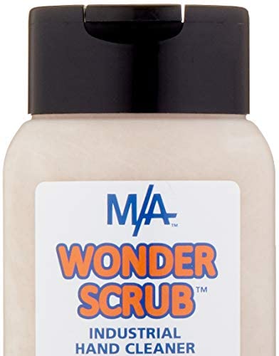 M/A Wonder Scrub Hand Cleaner Industrial Strength, Heavy duty for grease, grime, oil, paint, (400 ml. squeeze bottle) The Best Mechanic's Hand Cleaner on the Market! Patented Formula.