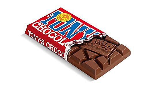 Tony's Chocolonely - Chocoladereep Melk - Melkchocolade reep - 32% Cacao - 15 x 180 Gram - Multiverpakking - Vegetarisch - Belgische Fairtrade Chocolade - Image 4