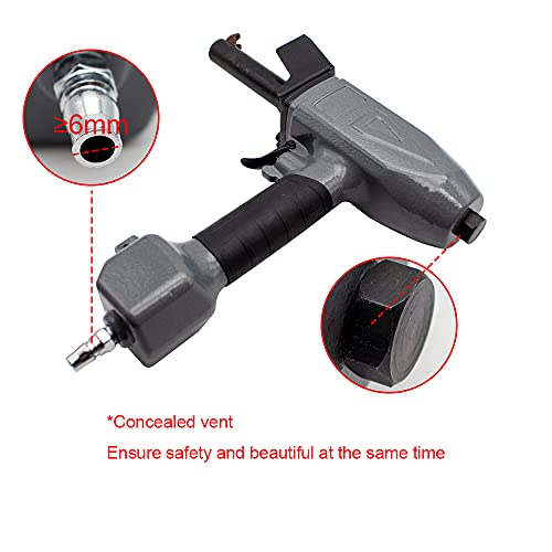 Pneumatic Nail Puller Wood Plank 1.7-3.5Mm Air Nail Remover 0.45-0.75Mpa #TOP4