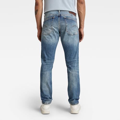 G-Star Raw Men's 3301 Tapered Fit Jean In Nippon Stretch Denim2