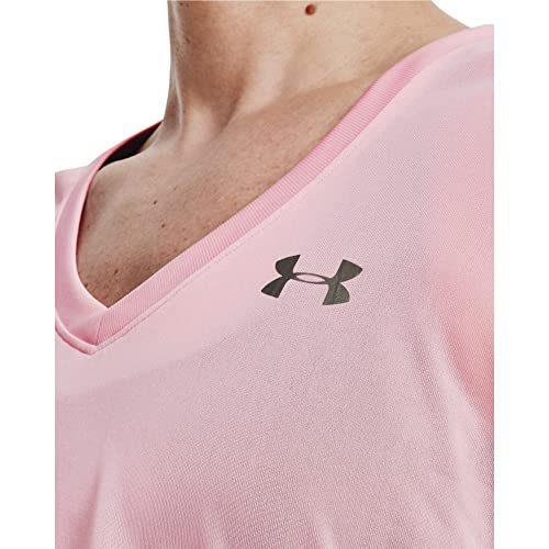 Image of Under Armour Womens Tech V-Neck Short-Sleeve T-Shirt