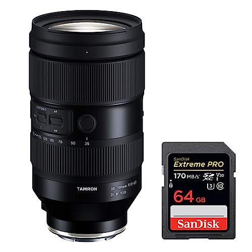 TAMRON 35-150mm F-2-2.8 Di Ⅲ VXD for S Tamron 35-150mm f/2-2.8 Di III VC VXD Lens for Z Mount