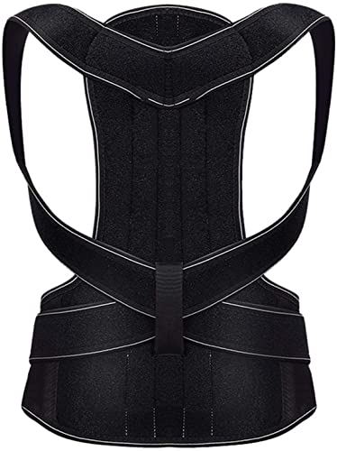 Correcteur de posture ajustable grand maintien dos et épaules homme