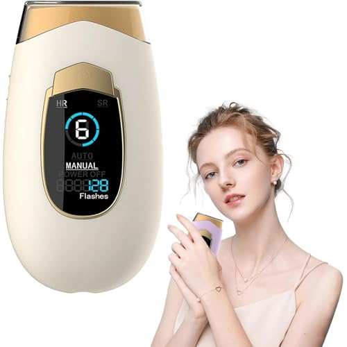 Lumisilk Lumina Pro 2.0 Depiladora Luz Pulsada IPL, Depiladora para Mujer y Hombre con Tecnología IPL, Máquina de Depilación en Casa para Rostro, Piernas, Brazos, Axilas y Bikini(Beige)