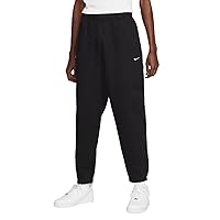 Nike DX1364-010 Solo Swoosh Pantaloni Sportivi Uomo Black/White Taglia XL