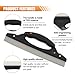 Squeegee Car Dryer Car Water Scraper Tool, 12 Inch Silicone Wiper Board Car Windshield Squeegee with Handle, Shower Squeegee Wiper Blade for Auto Windows Glasses Doors Mirrors Tile Walls (2PCS)