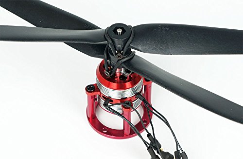 CRM 2405 AEO RC Brushless Motor Metal Outrunner Motor Contra-Rotating Motor CRM2405 1500KV for Airplane Models w/Prop Saver,Two propellers Bring Large Thrust Strong Power for Flying Models CRM2405A