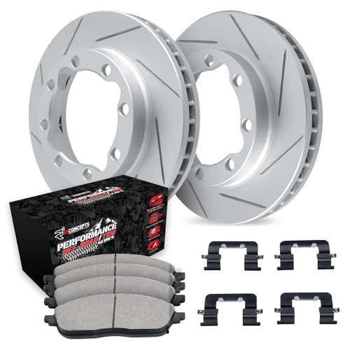 Image of R1 Concepts Front Brake Kit Fits 2003-2008 Dodge Ram 2500, Ram 3500