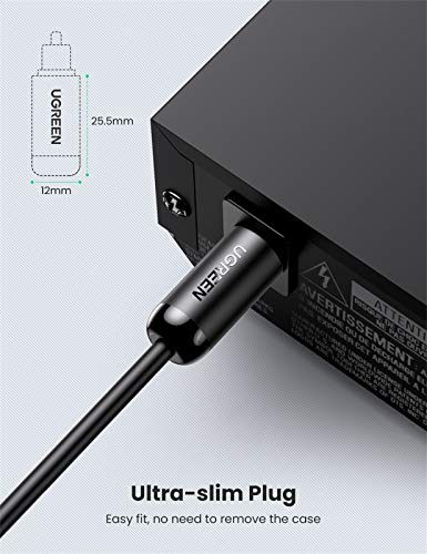 Image of UGREEN Optical Audio Cable Fiber Audio Digital Toslink Cable for Home Theater, Sound bar, TV, PS4, Xbox, Blu-Ray Players and More (2M)