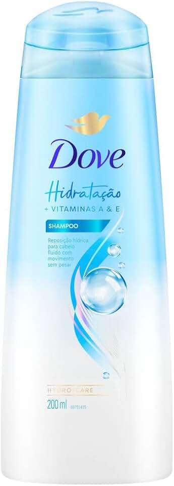 Dove Shampoo Uso Diário 200Ml Hidratação Intensa Oxigênio Unit