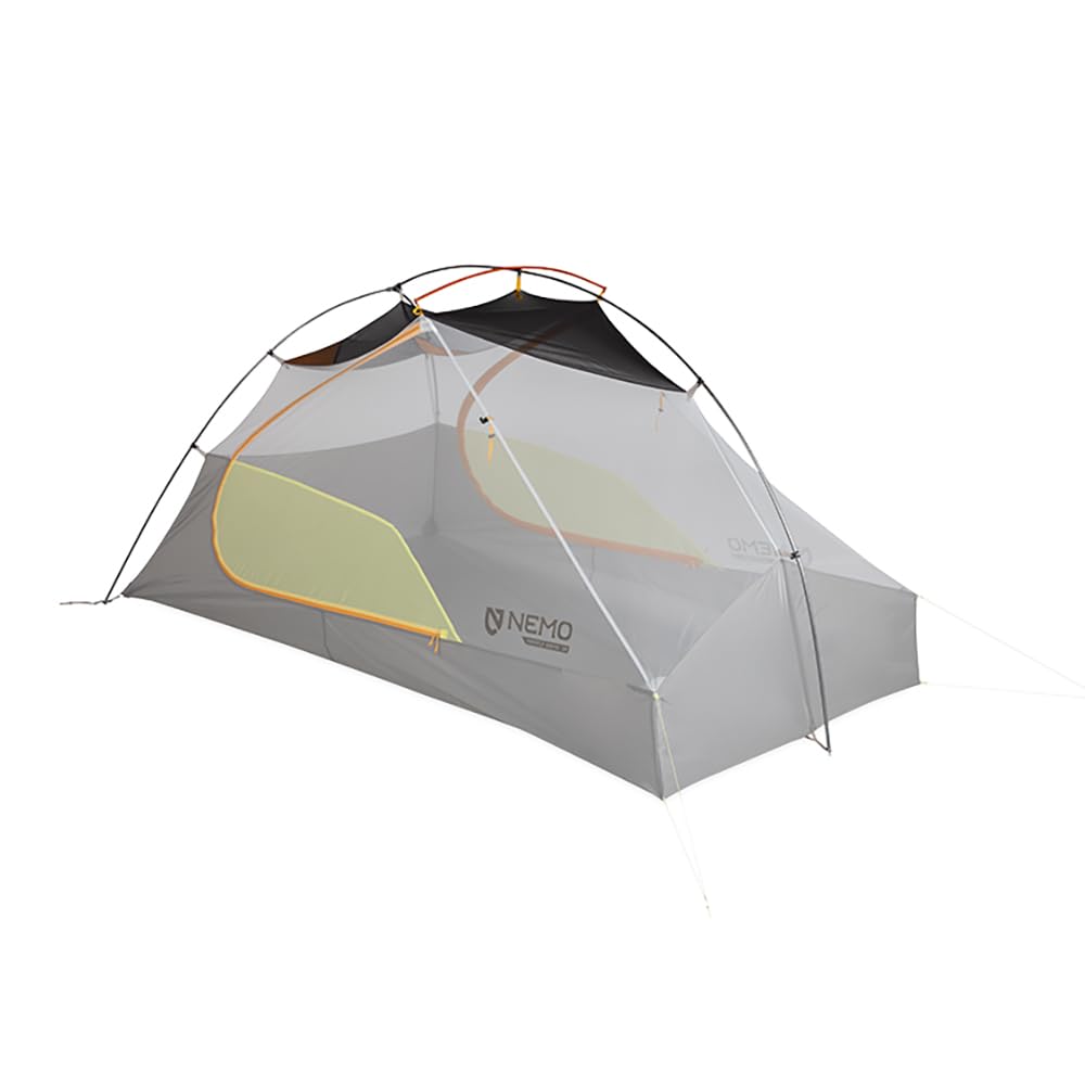 NEMO Equipment Mayfly OSMO Lightweight Backpacking Tent - 2-Person - Citron/Mango