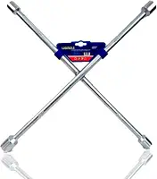 Chave De Roda em Cruz Universal para Veículos Carro 4 Bocas 20 Pol. 17x19x21x23mm Aço