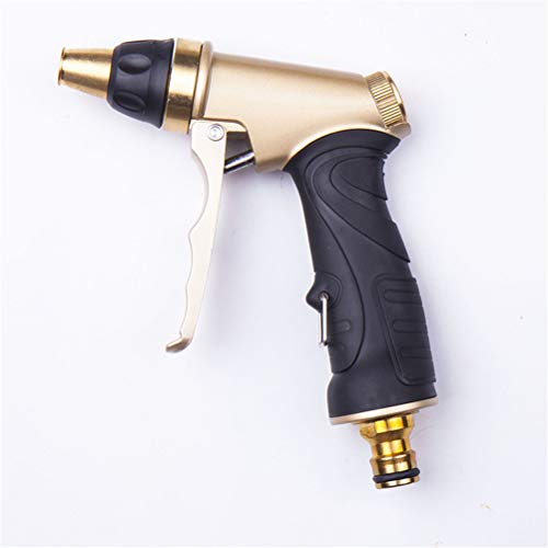 Taoxia Spray Nozzle High Pressure Water Gun Pure Copper Alloy Setting for Watering Plants, Cleaning, Car Wash