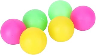 6pcs/Set Pvc Colorful Beach Paddle Ball, Beach Toy Ball Beach Racket Replacement Beach Balls Paddle Replacement BallsSmashball Beachball Beach Tennis Ball Beach Ball (Red Yellow Green)