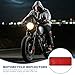 PATIKIL Rectangle Rear Reflectors, 10 Pcs Safety Reflective Warning Reflector Plastic Universal Motorcycle Reflector with M5 Screw Mount for Car Motorcycle Trailer Bike Bicycles, Red
