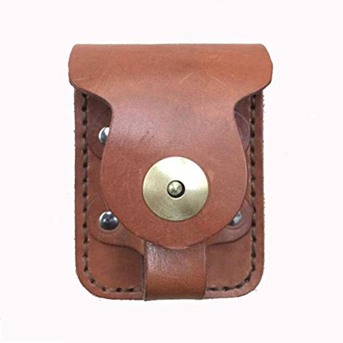 Cigarette Case Cigarette Box Holder The First Layer of Cowhide Cigarette Case is Small and Portable and Easy to Put Into The Pocket Case for Cigarettes High-Grade